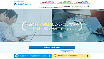 IT人材紹介サービス IT人材専門の求人サイト